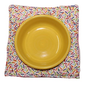 Reversible Bowl Cozy Confetti Sprinkles