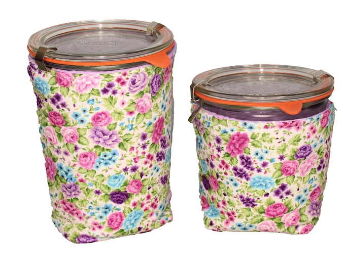 Weck Wrap Pink and Purple Floral