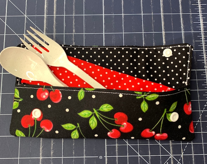 Cherry Cutlery Case