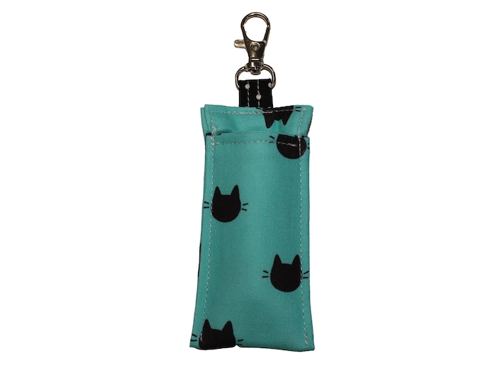 Black Cats Chapstick Holder