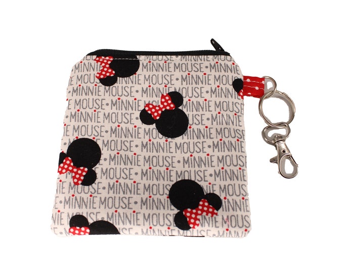 Minnie Mouse Mask Pouch