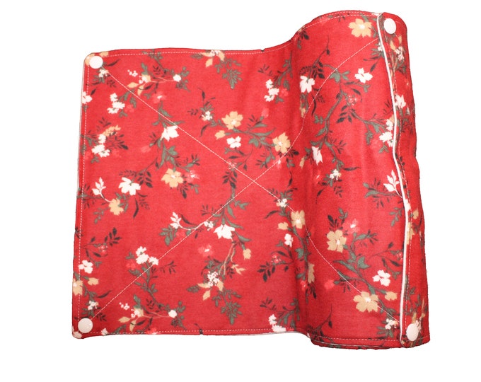 Reusable Unpaper Red Floral