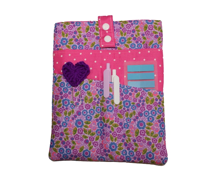 Book Pocket Pal Purple Floral