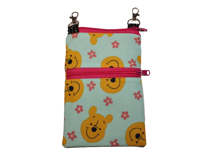 Cellphone Crossbody Purse Winnie the Pooh