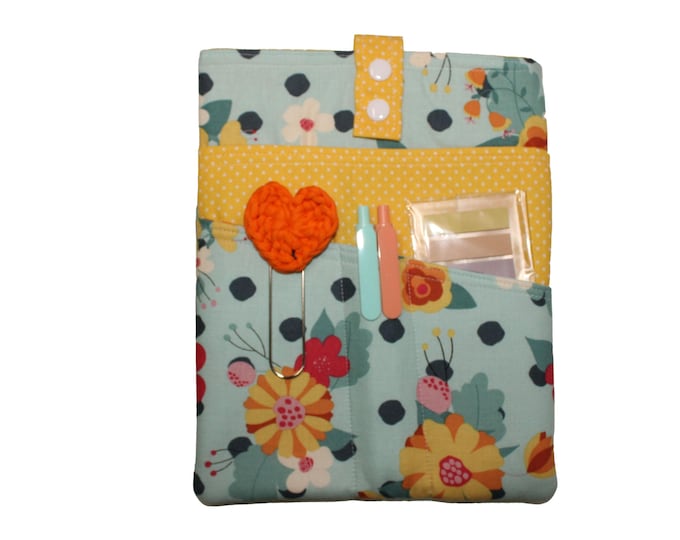 Book Pocket Pal Aqua Floral