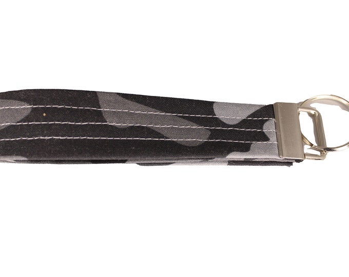 Night Camo Fabric Keychain