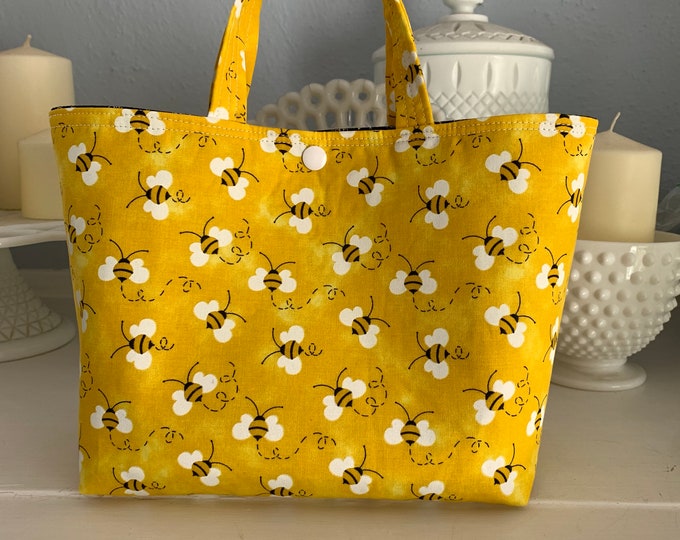 Yellow Bee Ivy Bag