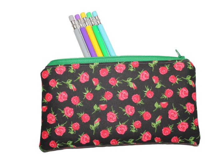 Emily Pencil Pouch Rose