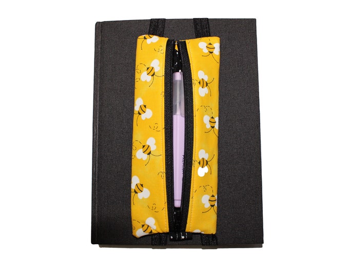 The Violet Book Pouch Yellow Bee