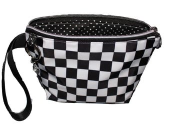 The Charmed Bag Black and White Checkered