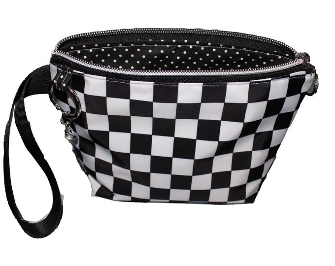 The Charmed Bag Black and White Checkered