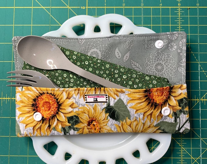 Sunflower Cutlery Case