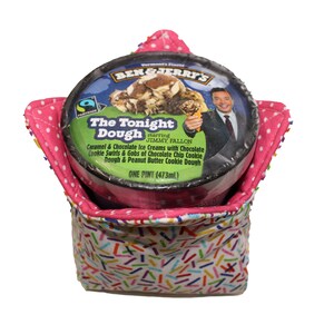 Ice Cream/ Ramen Bowl Cozy Confetti Sprinkles