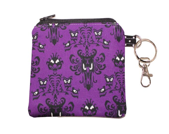 Disney Haunted Mansion Inspired  Mask Pouch