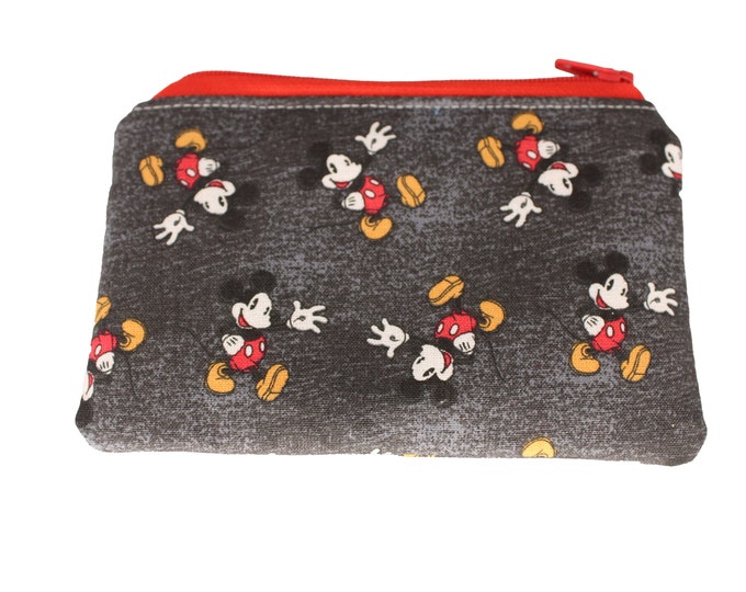 Distressed Mickey Coin Purse