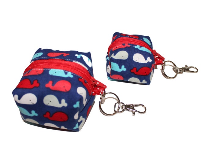 Cube Pouch Whales