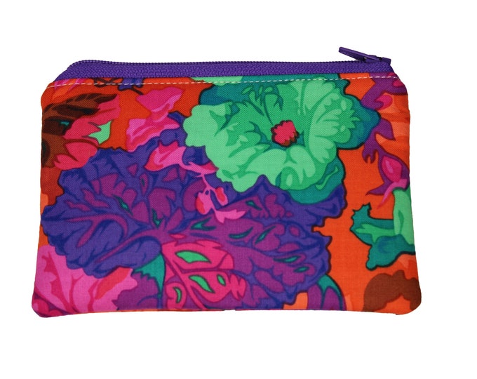 Kaffe Fassett Floral Coin Purse