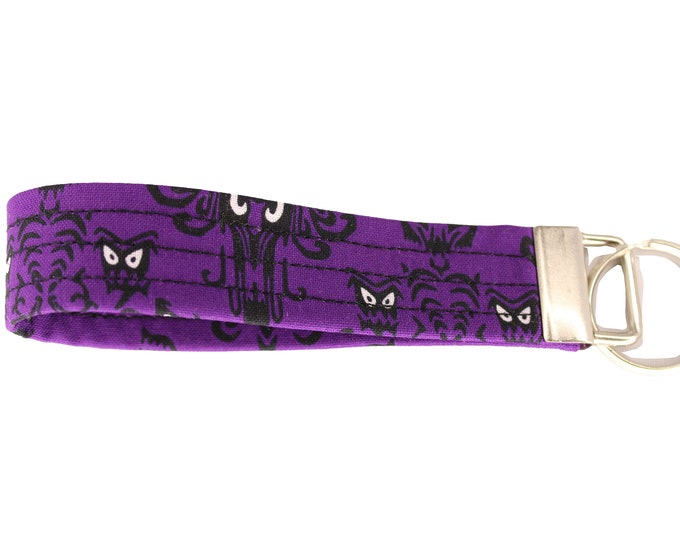 Haunted Mansion Fabric Keychain