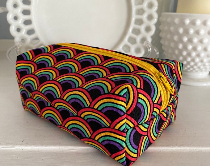 Rainbow Cosmetic Case