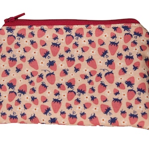 Strawberry  Coin Purse