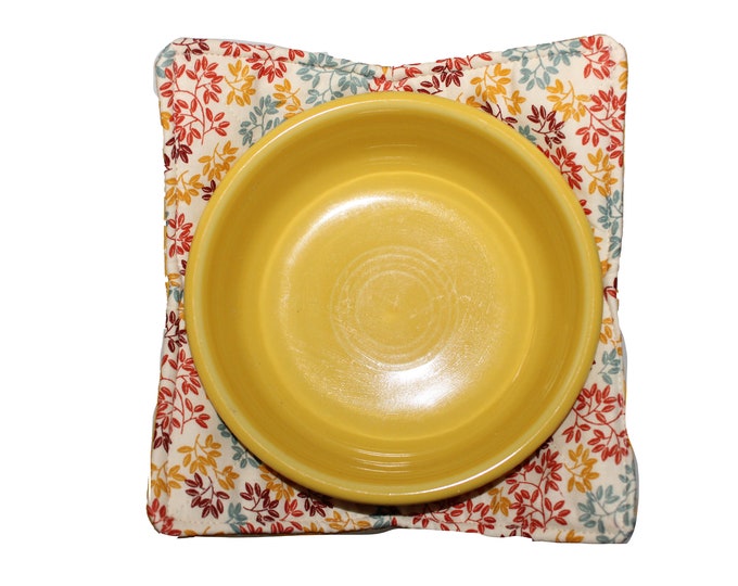 Reversible Bowl Cozy Fall Floral