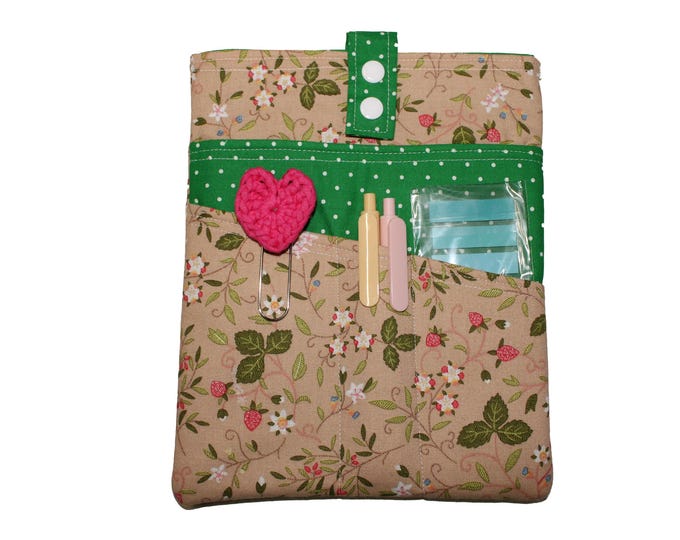 Book Pocket Pal Strawberries on Tan