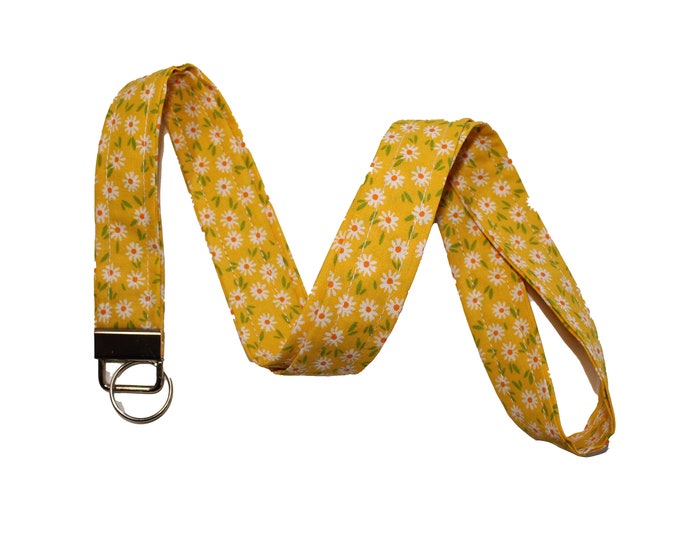 Yellow Daisy  Lanyard