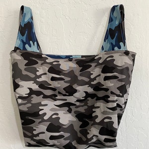 Camo Reversible Market Bag