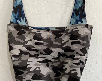 Camo Reversible Market Bag