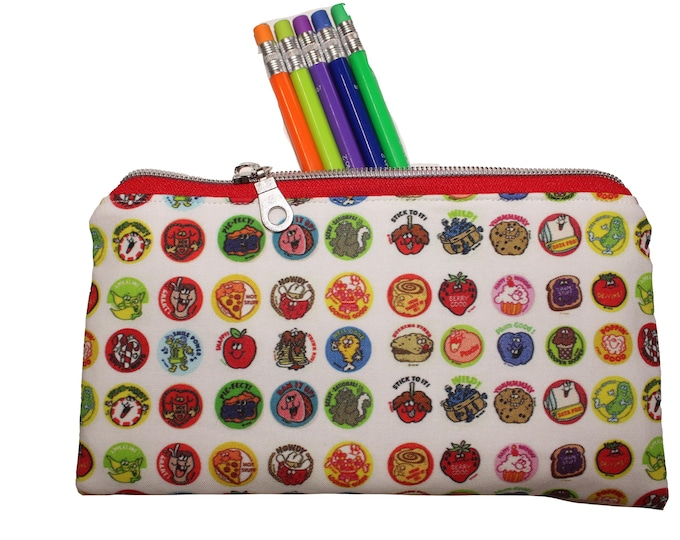 Emily Pencil Pouch Retro Scratch n' Sniff Stickers