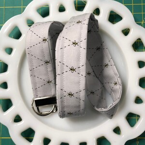 Grey BumbleBee Lanyard
