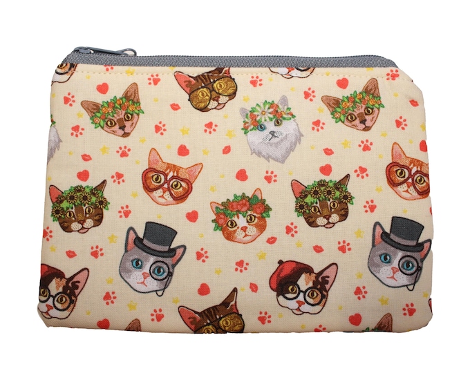 The Kara Combo Clutch Cats with Hats