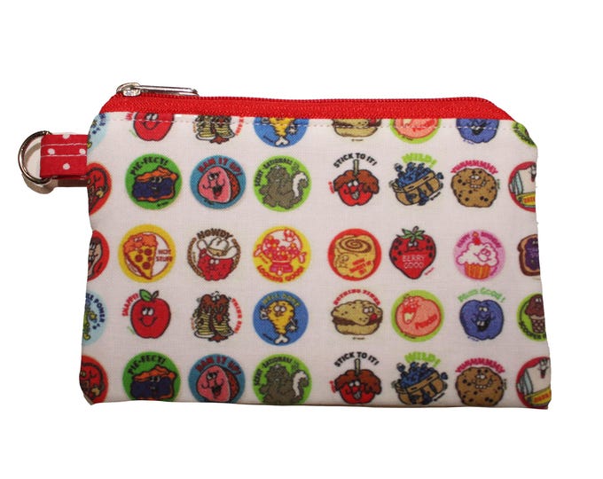 Retro Scratch n' Sniff Sticker Coin Purse
