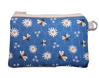 Daisies and Bees Coin Purse