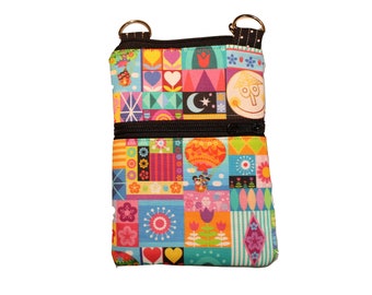 Cellphone Crossbody Purse Disney It's a Small World