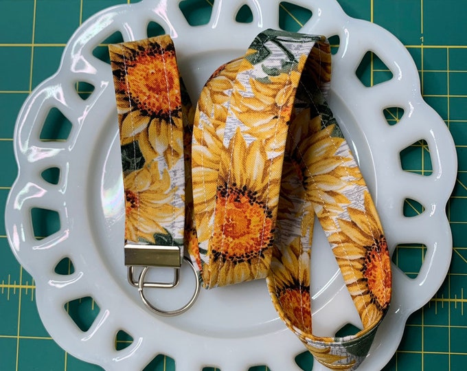 Sunflower Lanyard