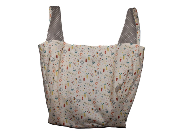 Science Reversible Market Bag