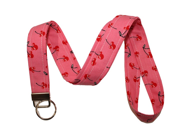 Mickey Mouse Cherries Lanyard