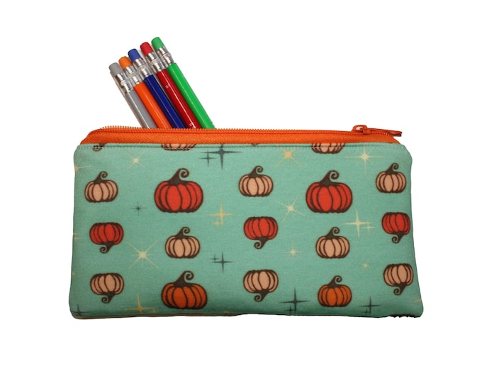 Emily Pencil Pouch Cosmic Pumpkins