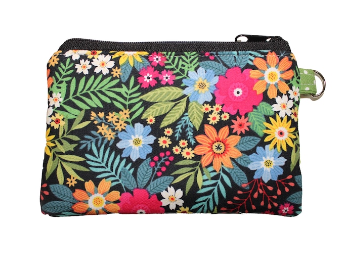 Bright Floral Coin Purse