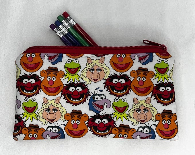Emily Pencil Pouch Disney Mickey Muppets