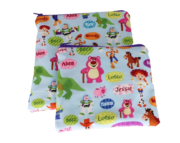 Reusable Snack and Sandwich Bag Toy Story