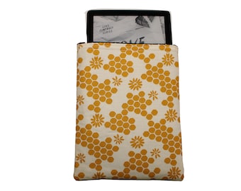 Pochette coulissante nid d'abeille pour Kindle