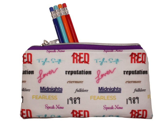 Emily Pencil Pouch Taylor Swift Albums