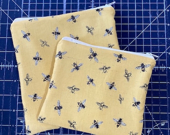 Bee's Life Yellow Snack and Sandwich Bag