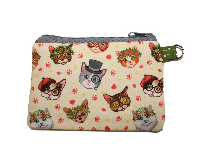 Cats with Hats Coin Purse
