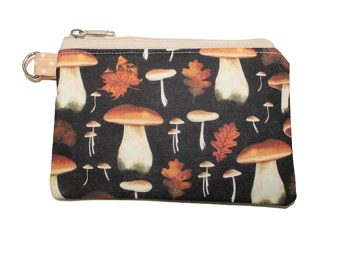 Mushrooms  Coin Purse