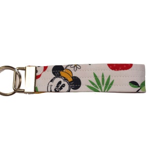 Disney Fruit Fabric Keychain
