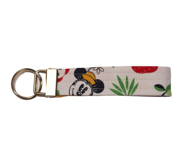 Disney Fruit Fabric Keychain