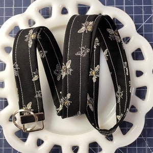 Bee’s Life on Black Lanyard